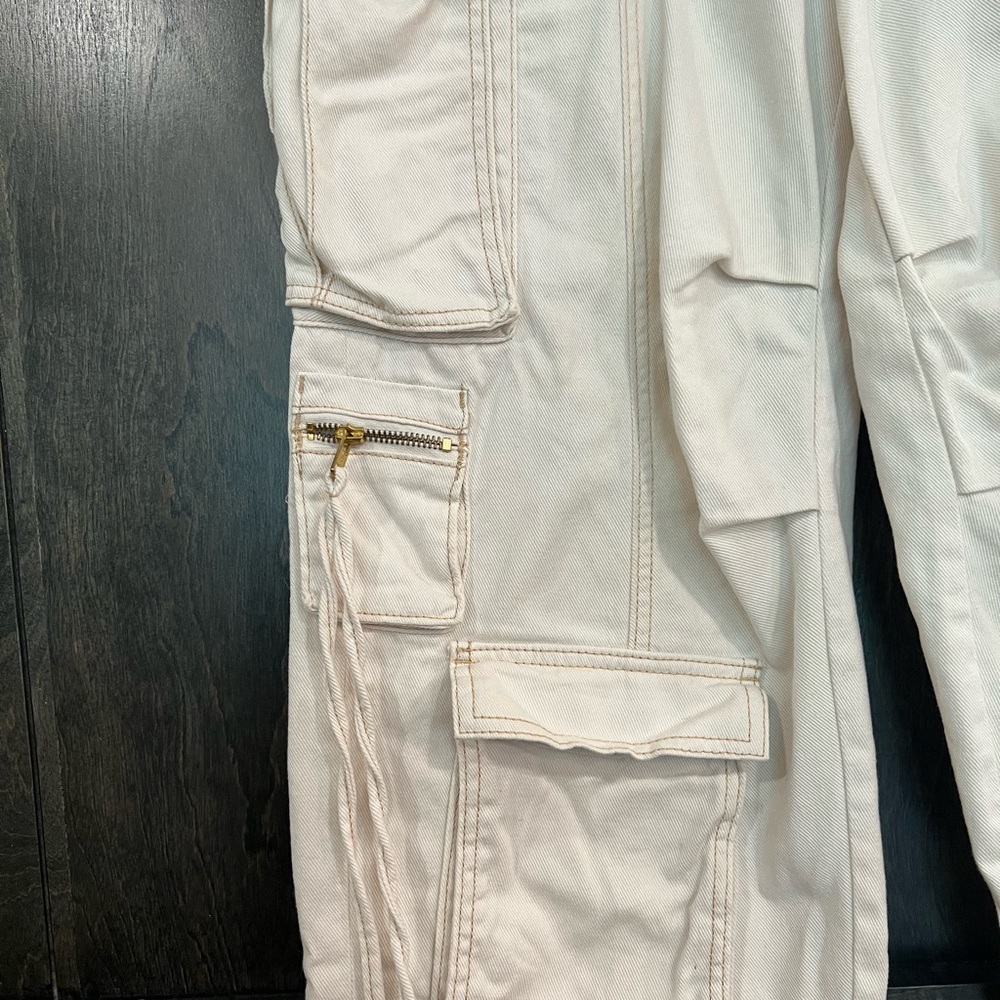 H&M Wide Leg Cargo Pants - Picture 3 of 8